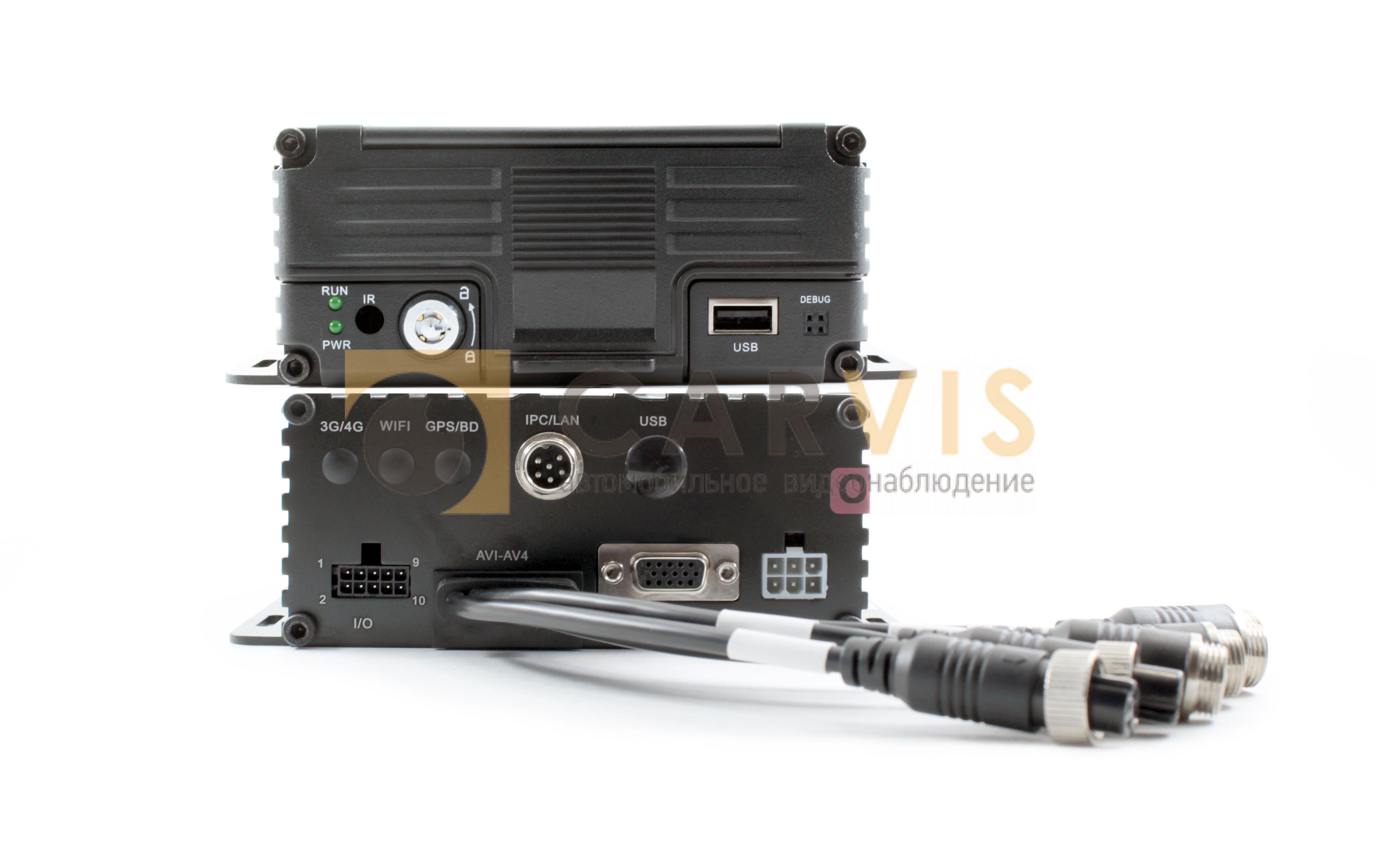 Регистратор CARVIS MD-444HDD+4G+GPS Lite