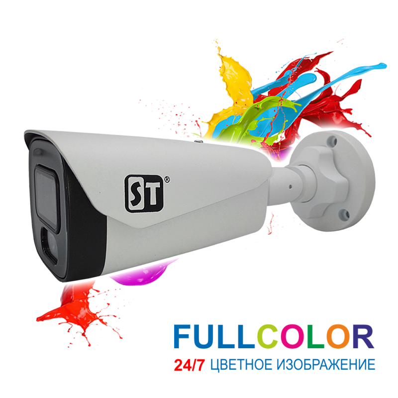 ВИДЕОКАМЕРА ST-S2121 PRO FULLCOLOR 3,6mm (соответствует 87° по горизонтали)