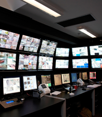 Телевизионная система охранного наблюдения